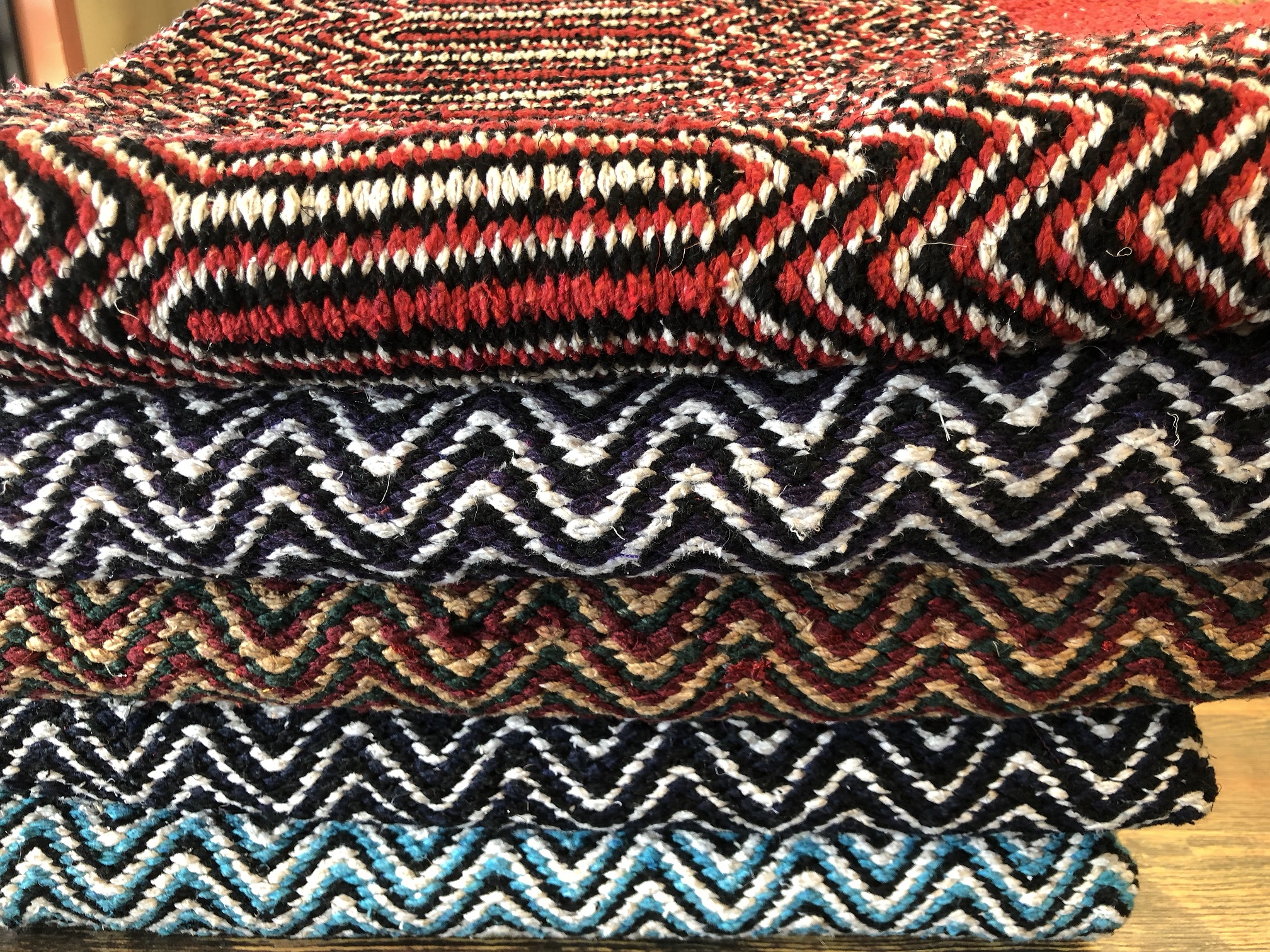 32 X 64 Double Weave Wool Saddle Blanket Assorted Colors Down Home Tack Feed LLC