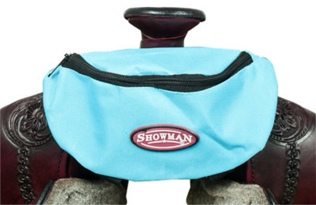Showman Unicorn Printed Nylon Saddle Cantle Bag 