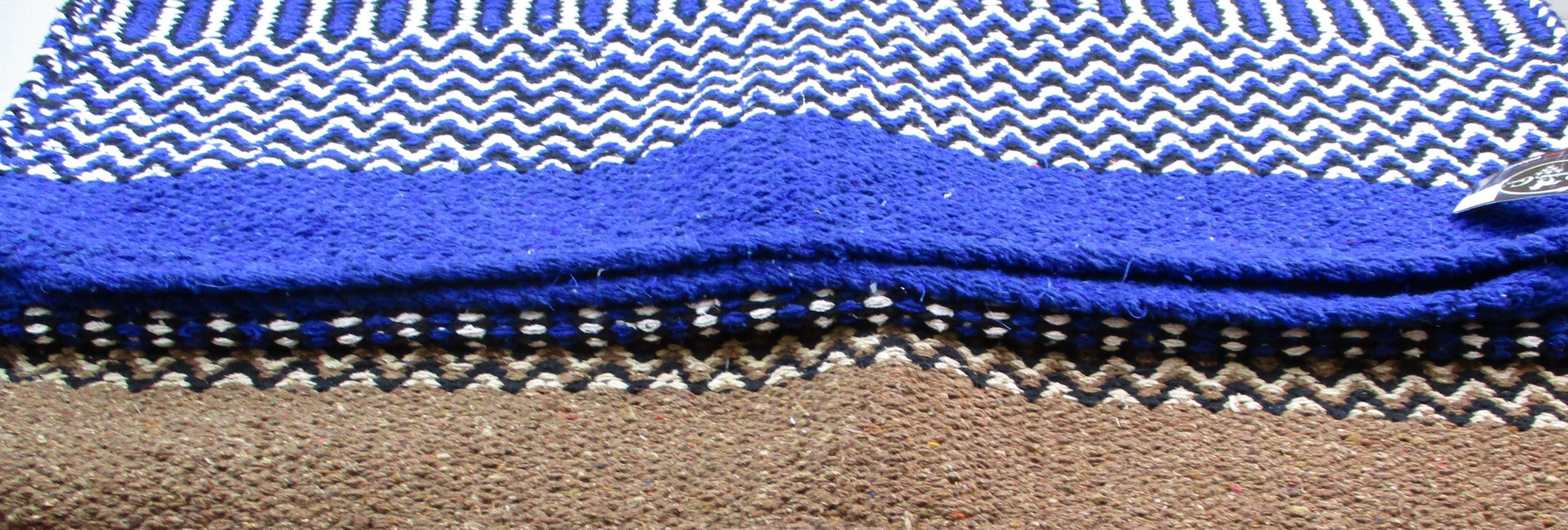 Damron International 32″ x 64″ Double Weave Wool Saddle Blanket Assorted Colors 